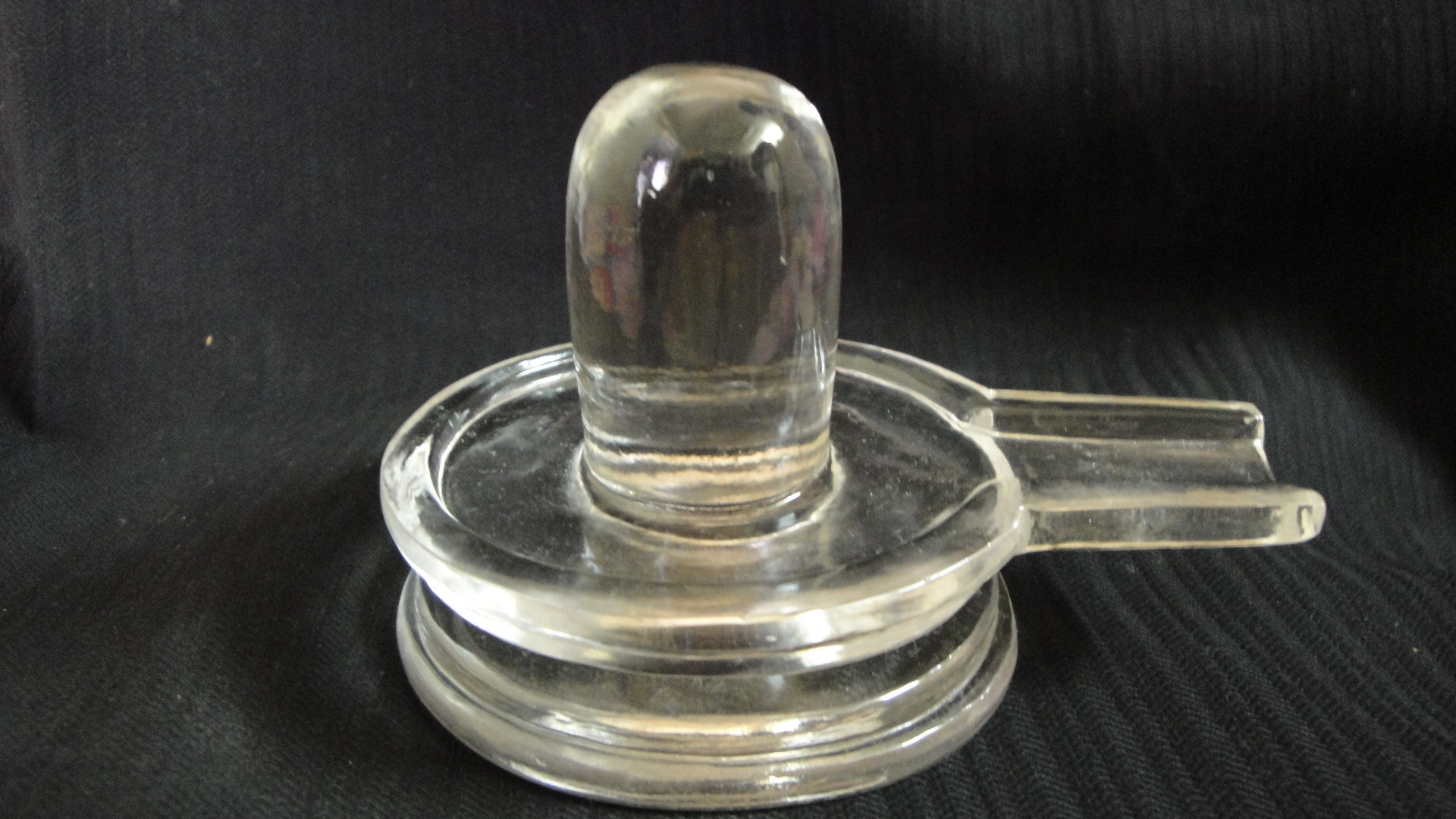 Washable Multicolor Marble Shivling Statue