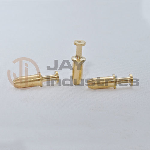 0.6 मिमी छेद के साथ पीतल का विशेष टर्न पिन