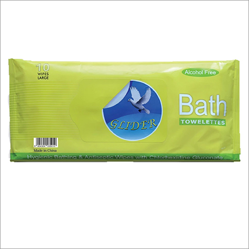 ग्लाइडर एडल्ट बेड बाथ वाइप्स आवेदन: पर्सनल केयर