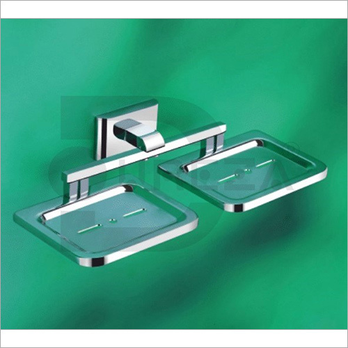 Double Soap Dish - Premium Quality Ceramic, Elegant Design - Superior Performance & Durability