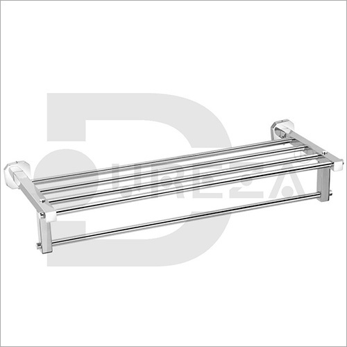 VOLGA Towel Rack - Stainless Steel 304, 24" Size | Premium Quality, ISO 9001:2015 Certified, Available in Chrome Polished Finish