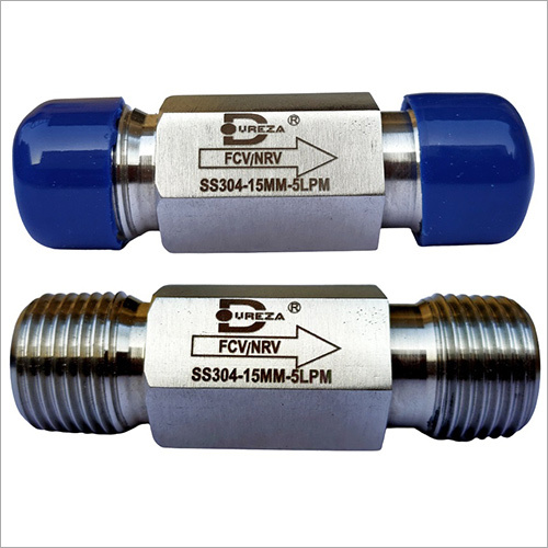15 मिमी जल प्रवाह नियंत्रण वाल्व FCV NRV