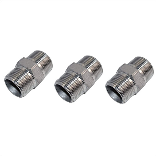 Hex Nipple - Brass Material, Round Shape | Premium Design, Superior Quality & Performance