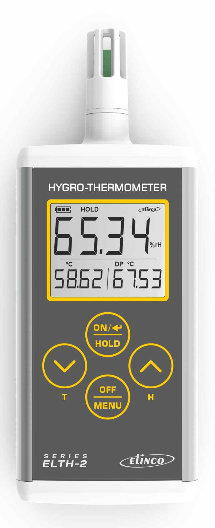 Humidity Data Logger Hygro Thermometer With Dew Point ( Elth - 2) Resolution : 0.1