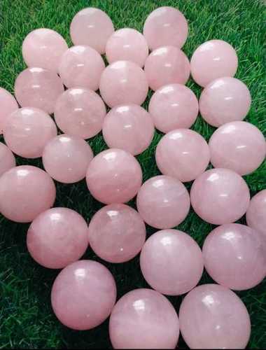Rose Quartz Spheres
