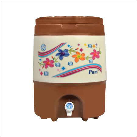 Plastic Water Jug - Color: Brown