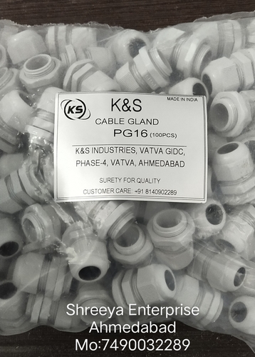 Gland Pg16 Application: Textile/ Packaging/Phama Industries/Automation
