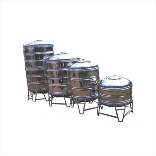 Stainless Steel Storage Tank - Application: To Store Water