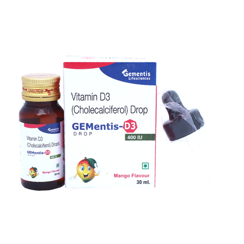 Liquid 30Ml Vitamin D3 Cholecalciferol 400Iu Drops