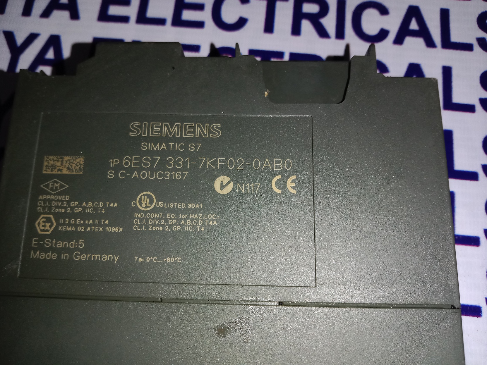 Siemens Analog Input Modul E6es7 331-7kf02-0ab0