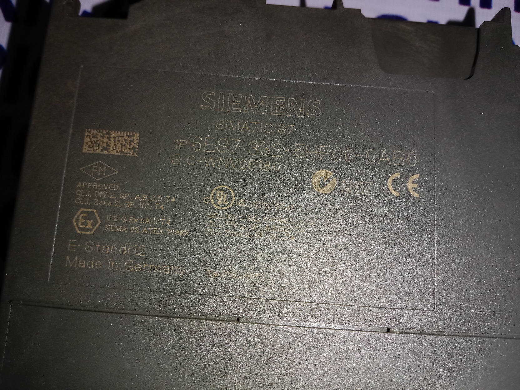 Siemens Analog Output Module 6es7 332-5hf00-0ab0