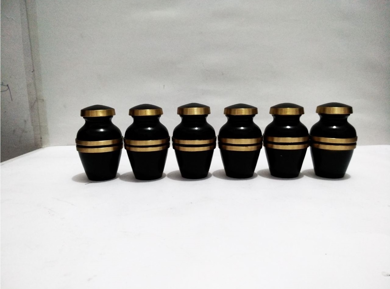Brass New Designed Green Keepsake Cremation Urn Funeral Supplies