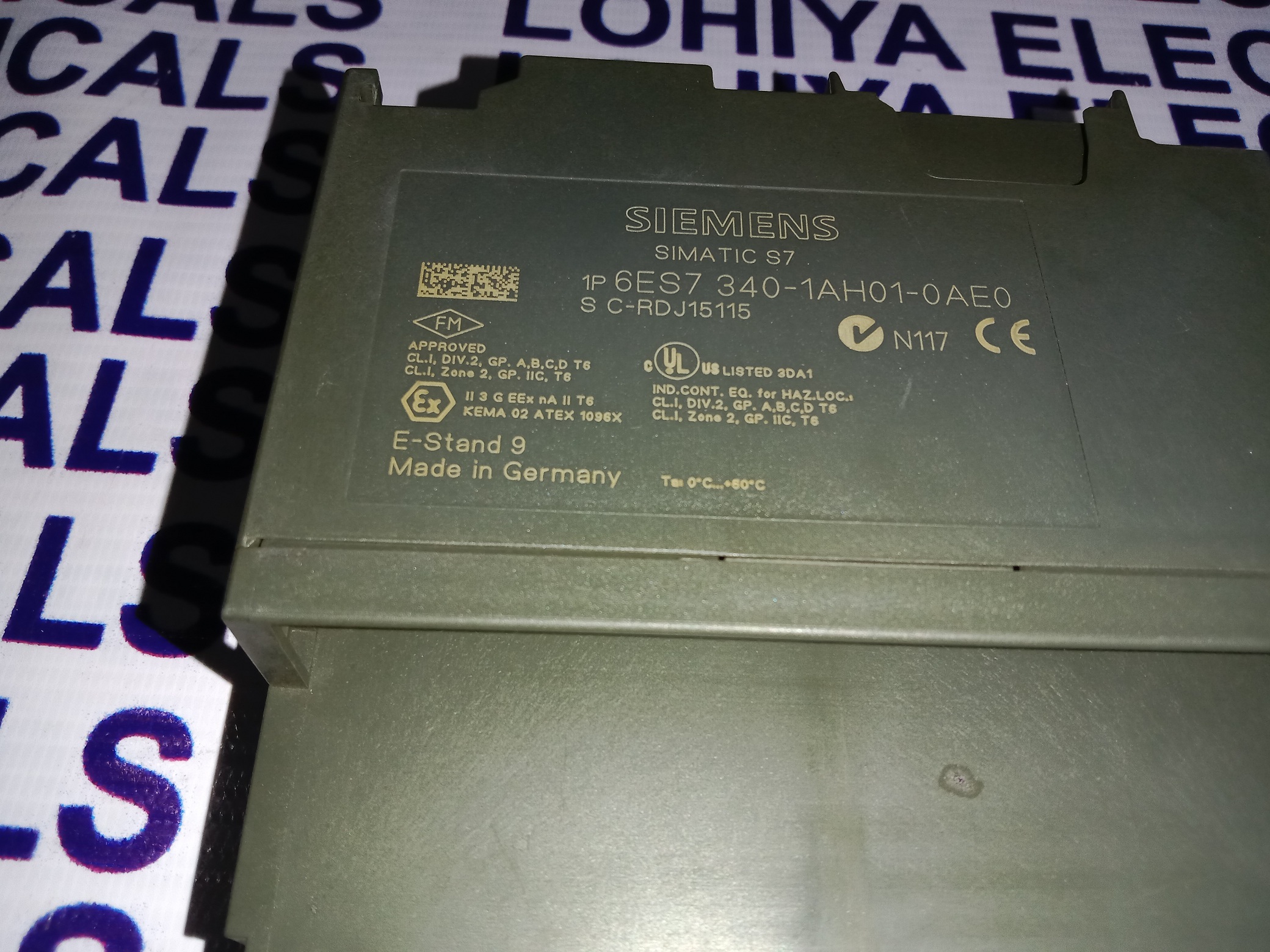 Siemens Controller Plc 6es7 340-1ah01-0ab0