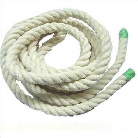 Plain Green End Cotton Rope Light In Weight