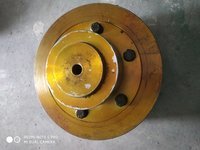 Brake Drum Coupling - Cast Iron, 100mm Diameter X 50mm Width, 25mm Bore Diameter | Machined Finish, Lightweight At 1.5kg, 0-100°c Operating Temperature
