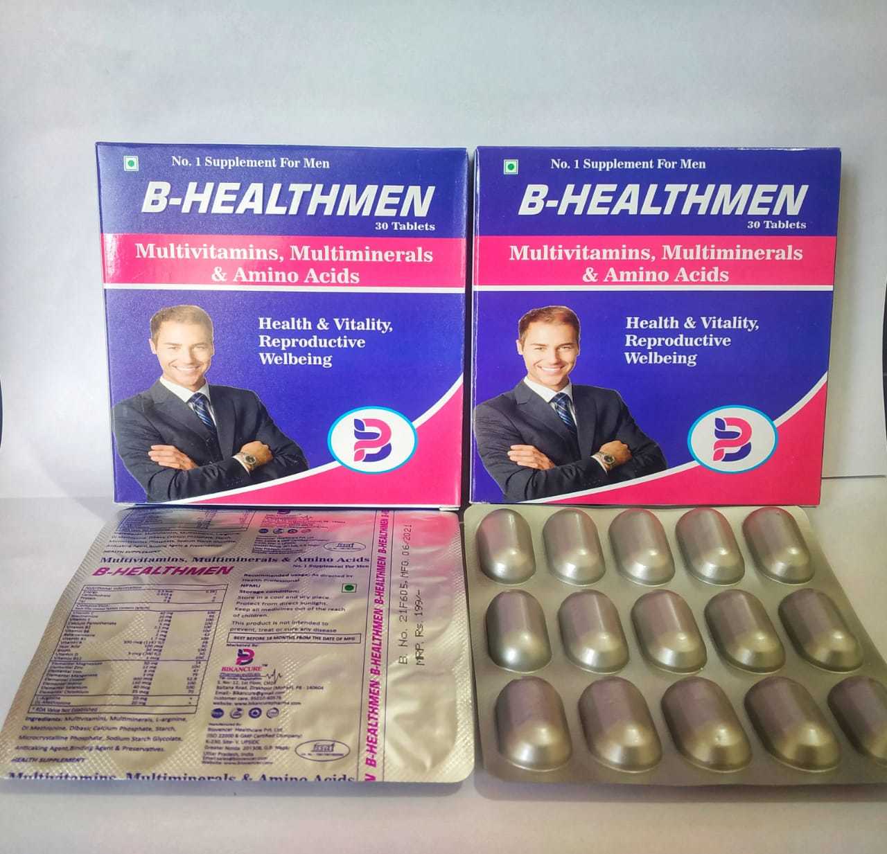 Multivitamins, Multiminerals And 21amino Acids Tablets Health Supplements