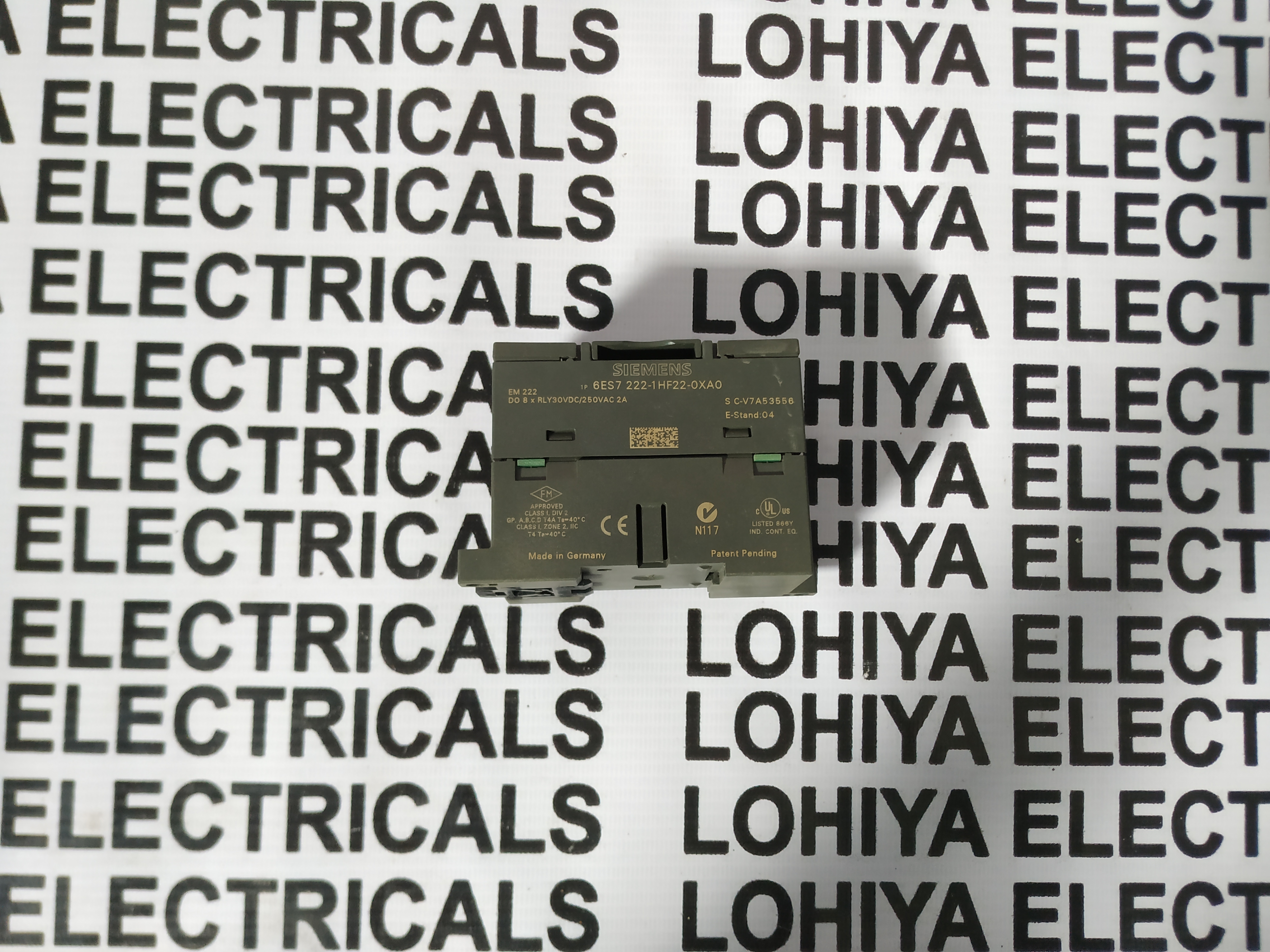 Siemens S7-200 6es7 222-1hf22-0xa0 Digital Output Em 222 Module