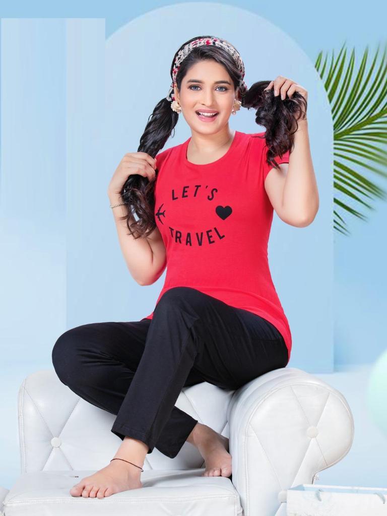 Ladies Night Suit - Design: Comfort