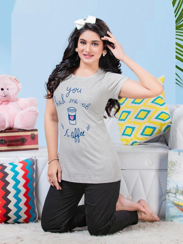 Ladies Night Suit - Design: Comfort