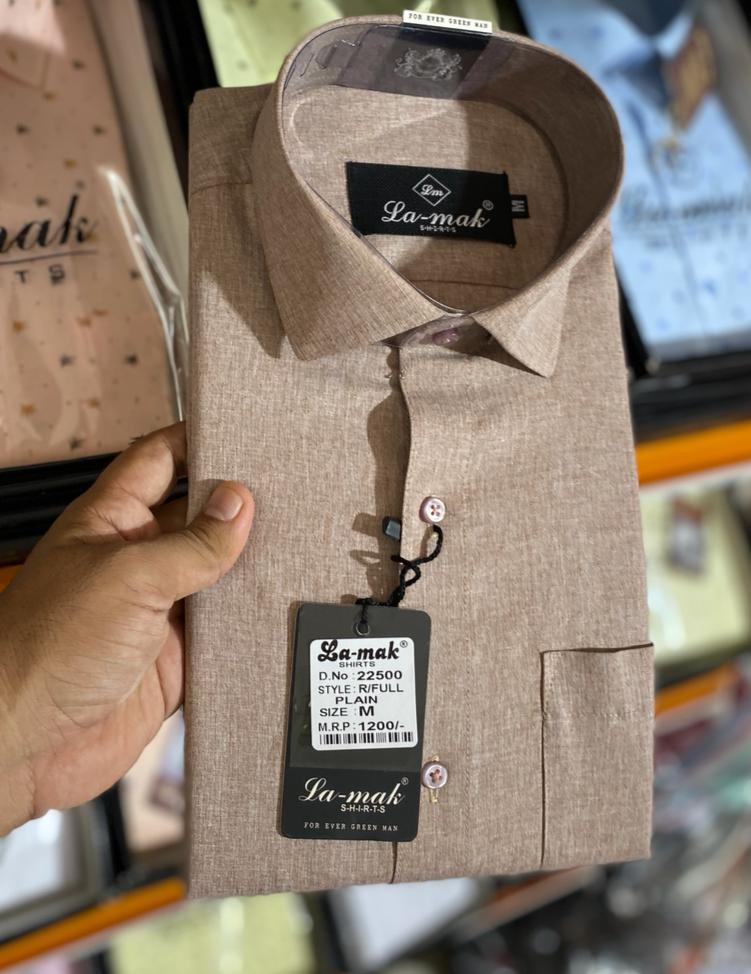 Men Full Sleeve Shirts - Collar Style: Classic