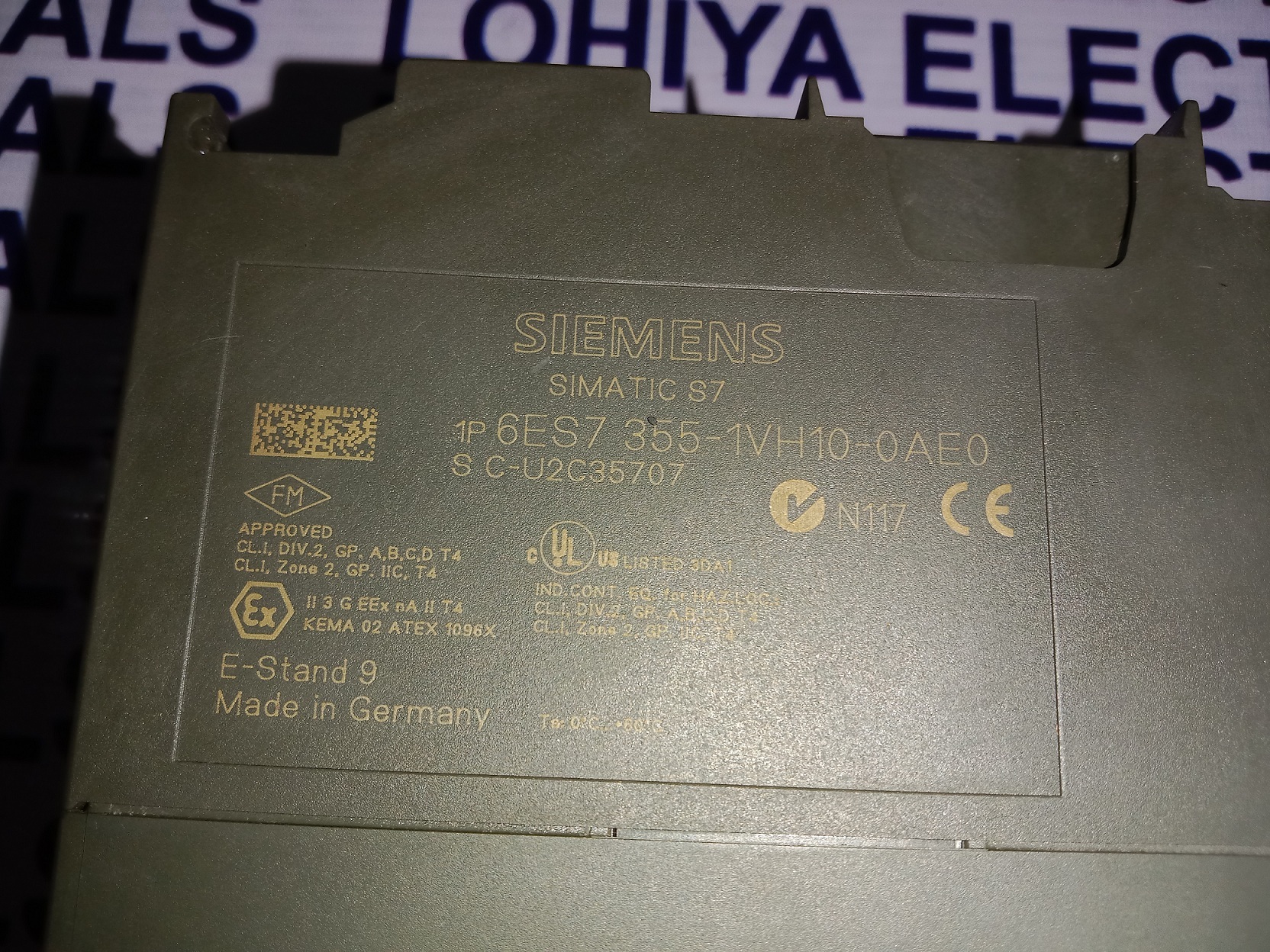 Siemens Controller Module 6es7 355-1vh10-0ae0