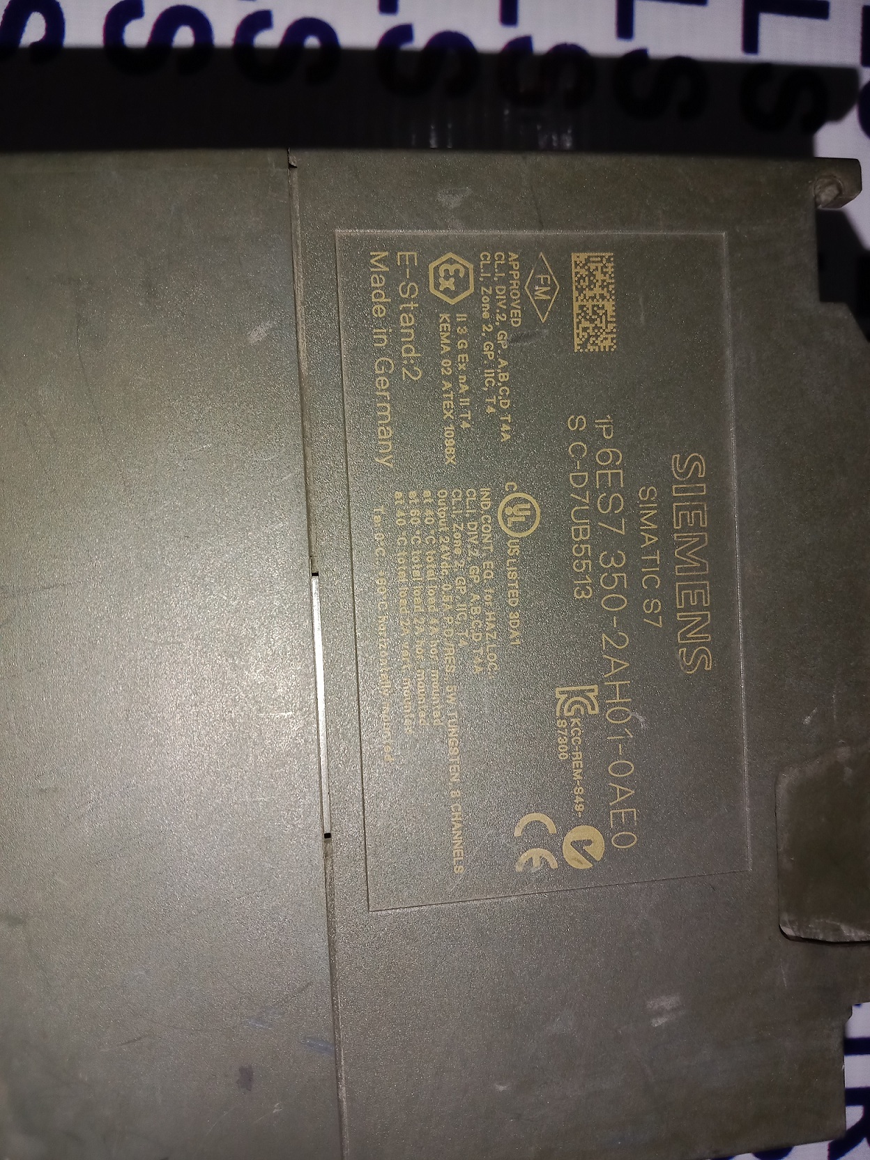 Siemens Counter Module 6es7 350-2ah01-0ae0