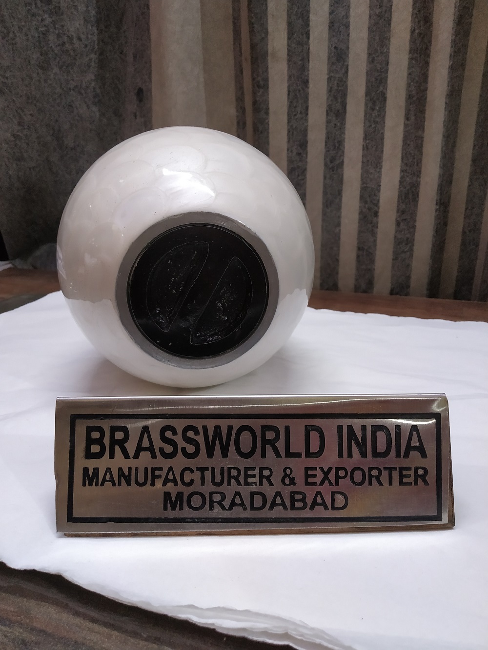 Brass Cat Face Cremation Urn Funeral Supplies