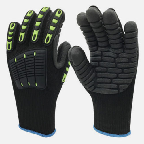 कंपन प्रतिरोध हाथ के दस्ताने