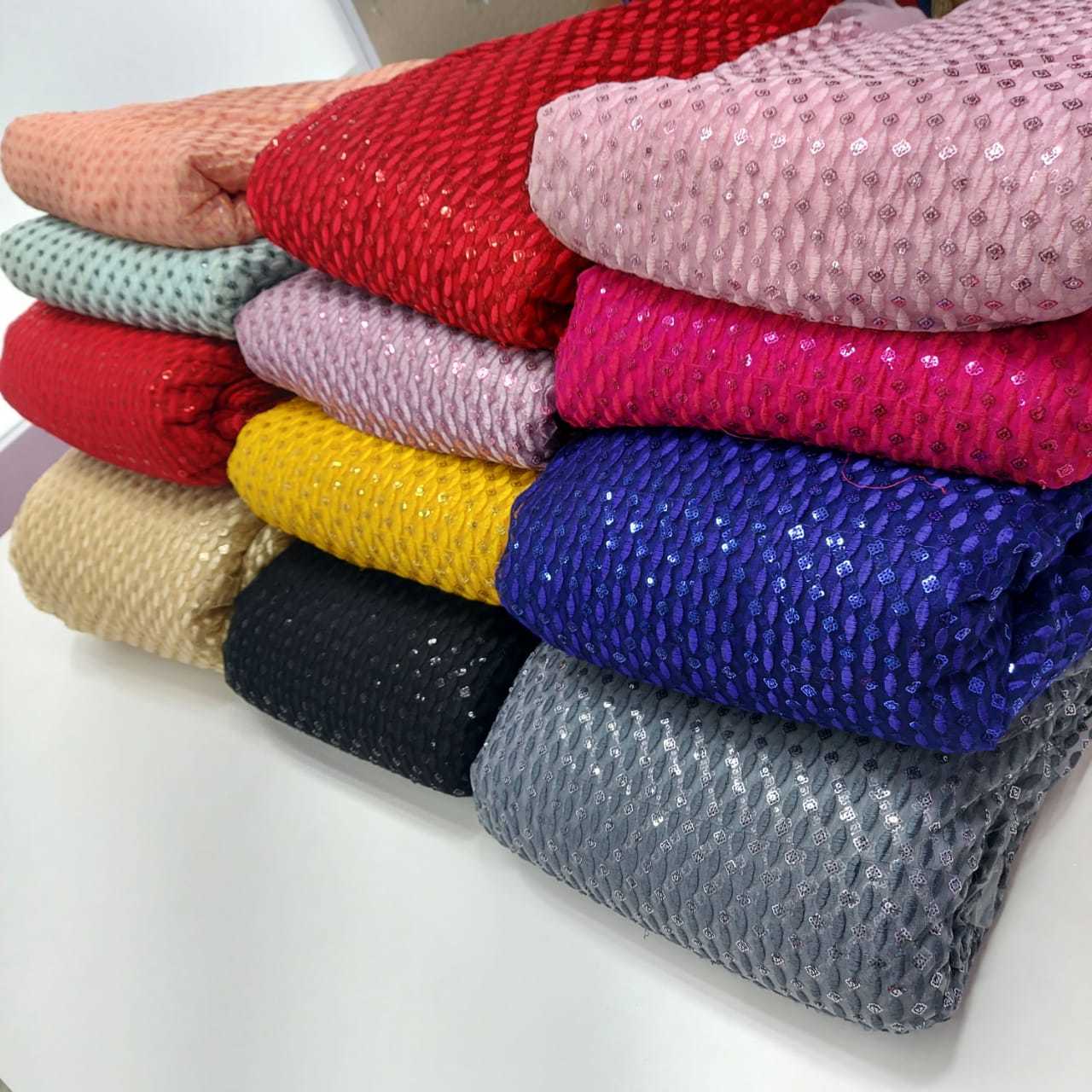 Net Tone To Tone Thread Work With Sequence Fabric