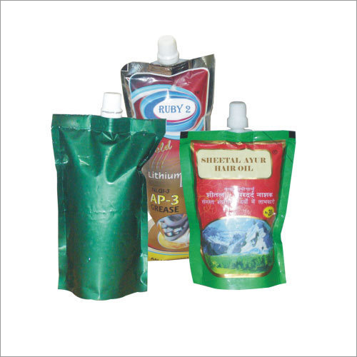 लैमिनेटेड स्पाउट पाउच