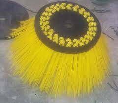 Nylon Wire Broomer Brush - High Density Polypropylene Various Diameters For Aggressive Cleaning Action