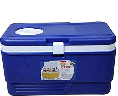 वेंट लिड और प्लग के साथ आइस बॉक्स 50 लीटर