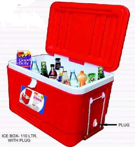 आइस बॉक्स 110 लीटर प्लग के साथ