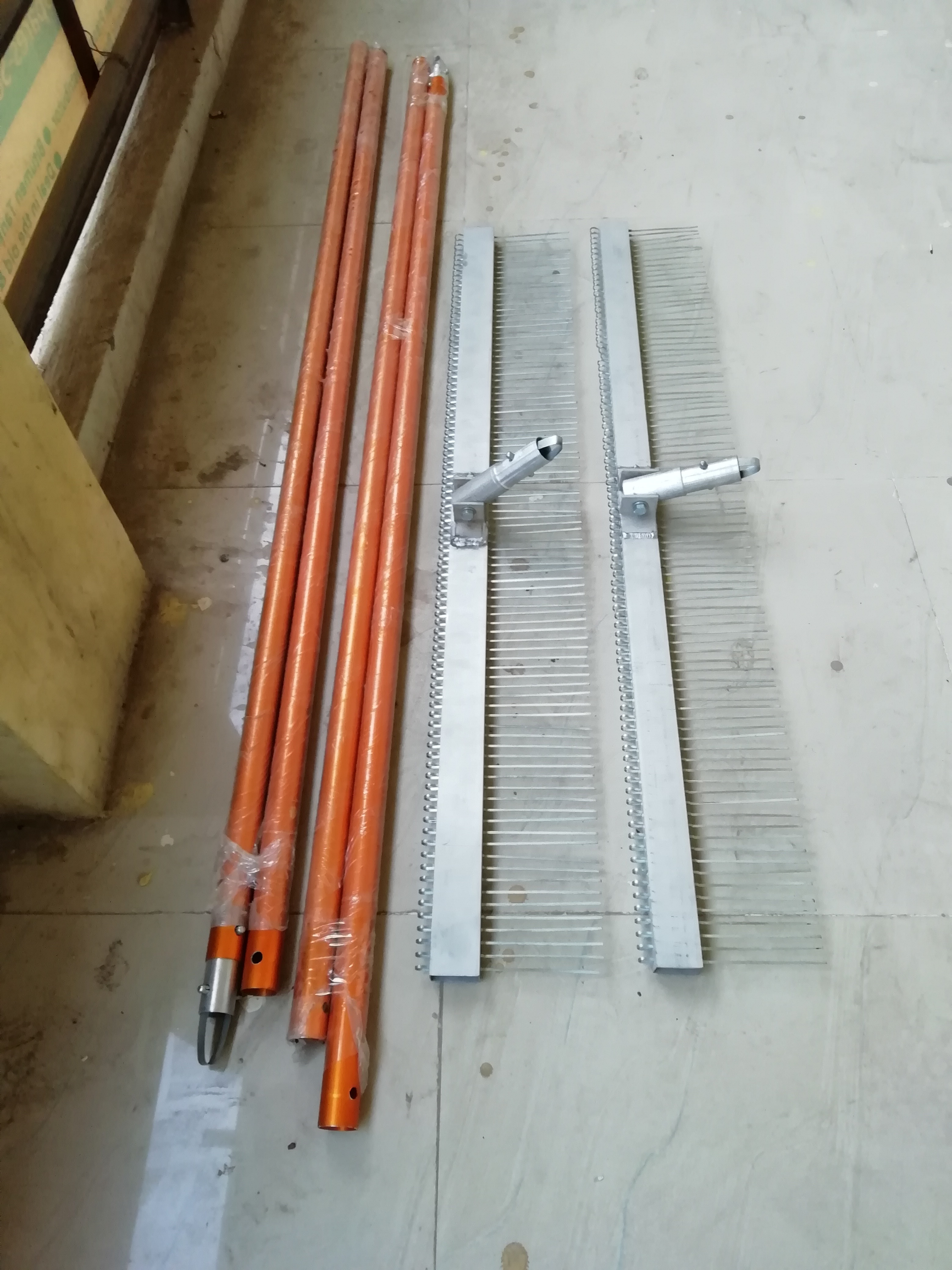 Manual Texturing Brush For Pqc Road