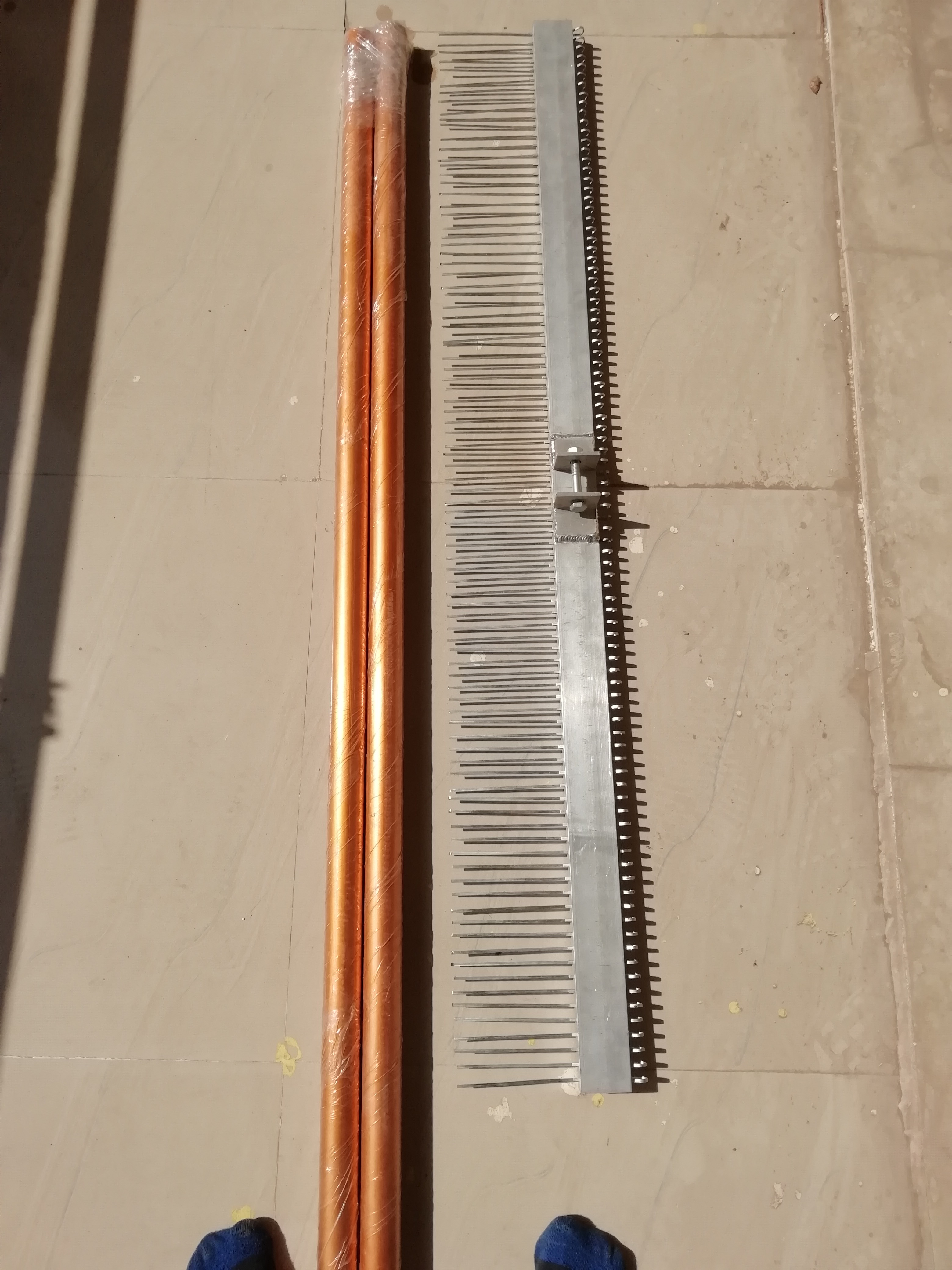 Manual Texturing Brush For Pqc Road
