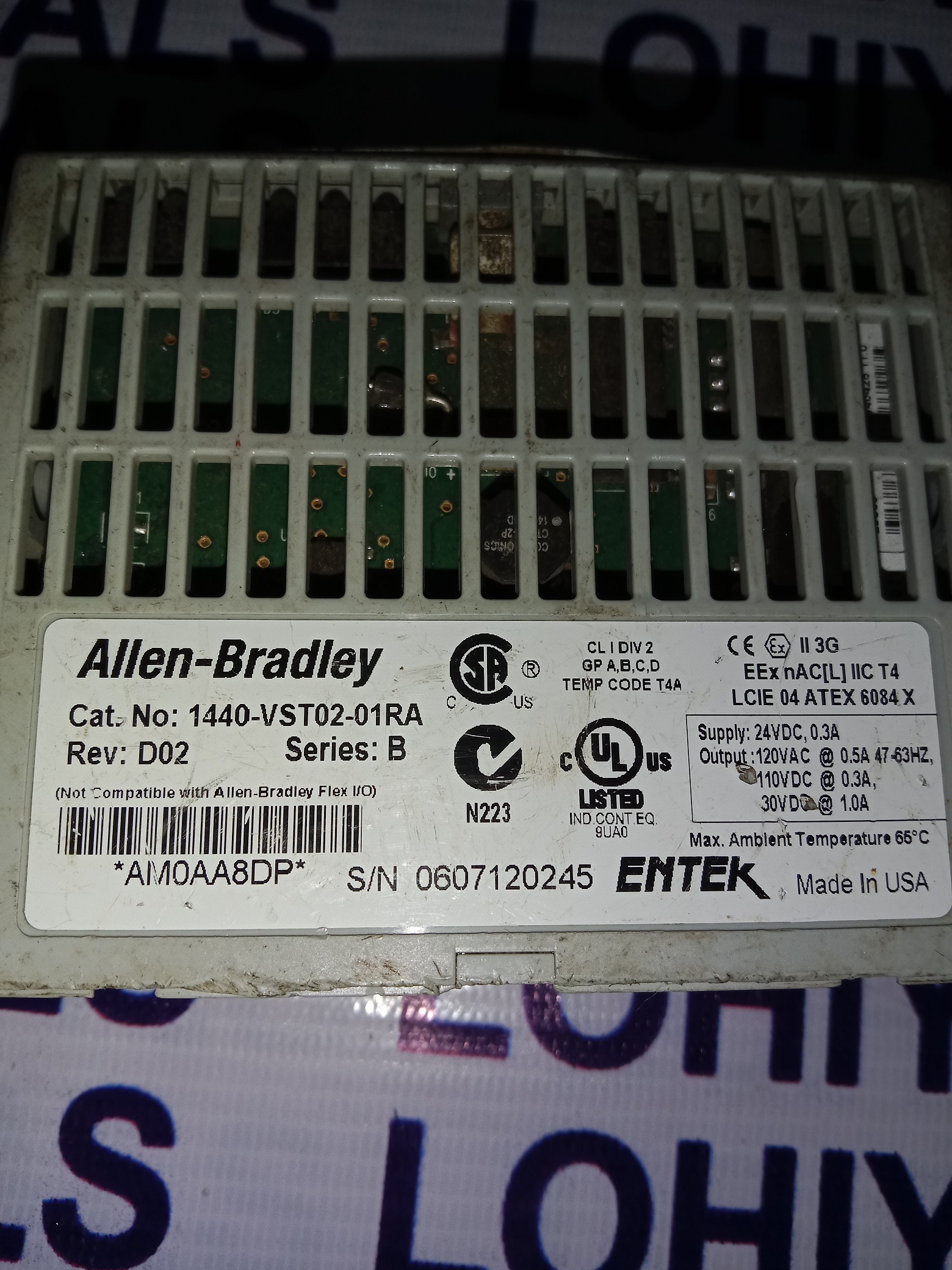 Allen Bradley Output Module 1440-vs-vst02-01ra