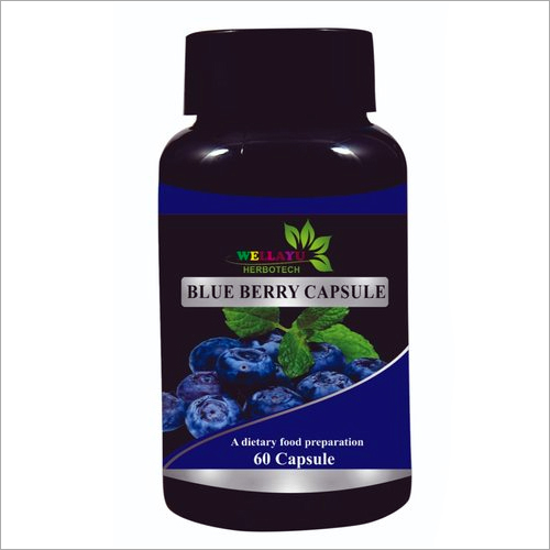 500Mg Blueberry Capsules Age Group: For Adults