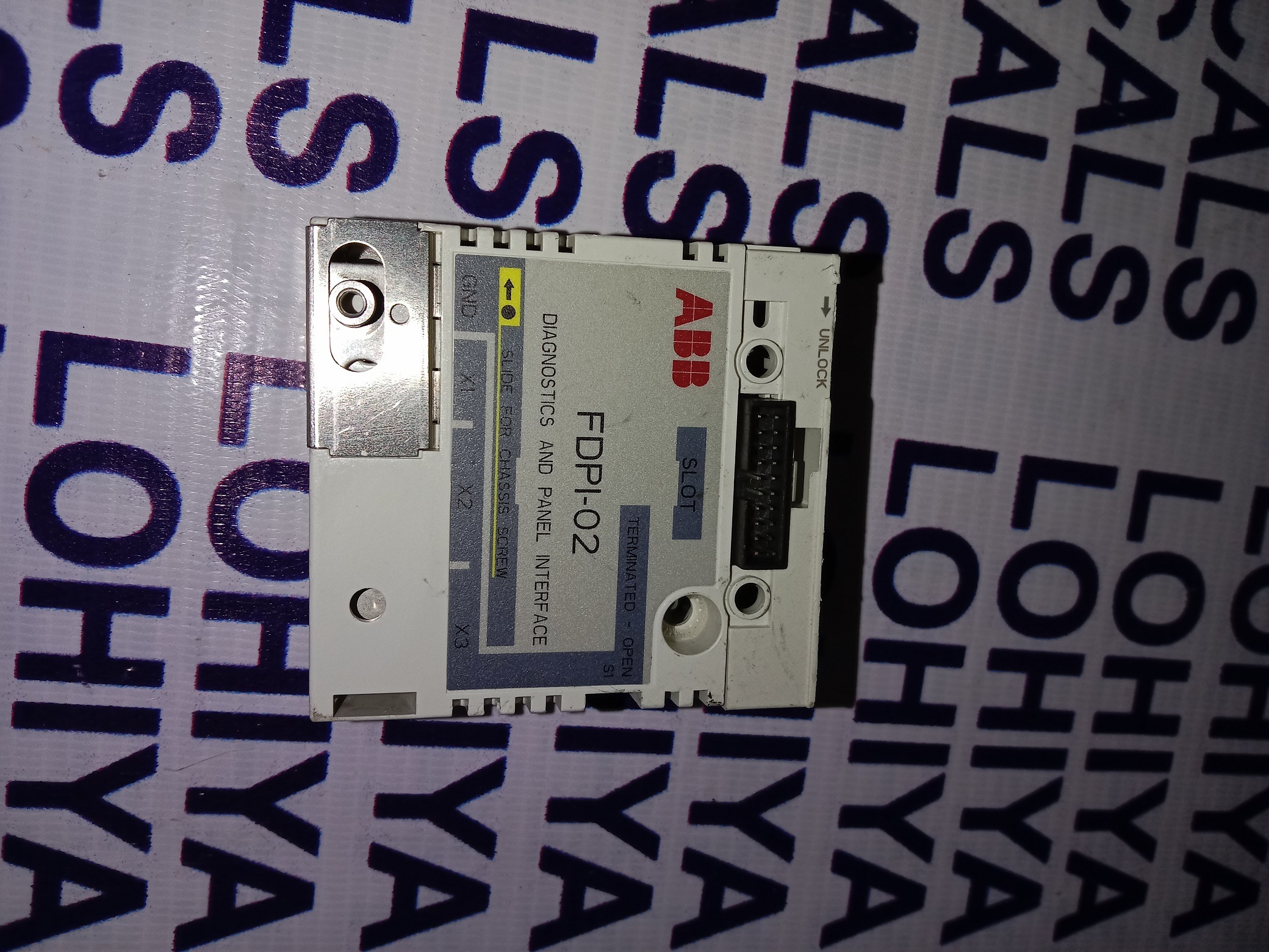 Abb Diagnostics And Panel Interface Fdpi-02