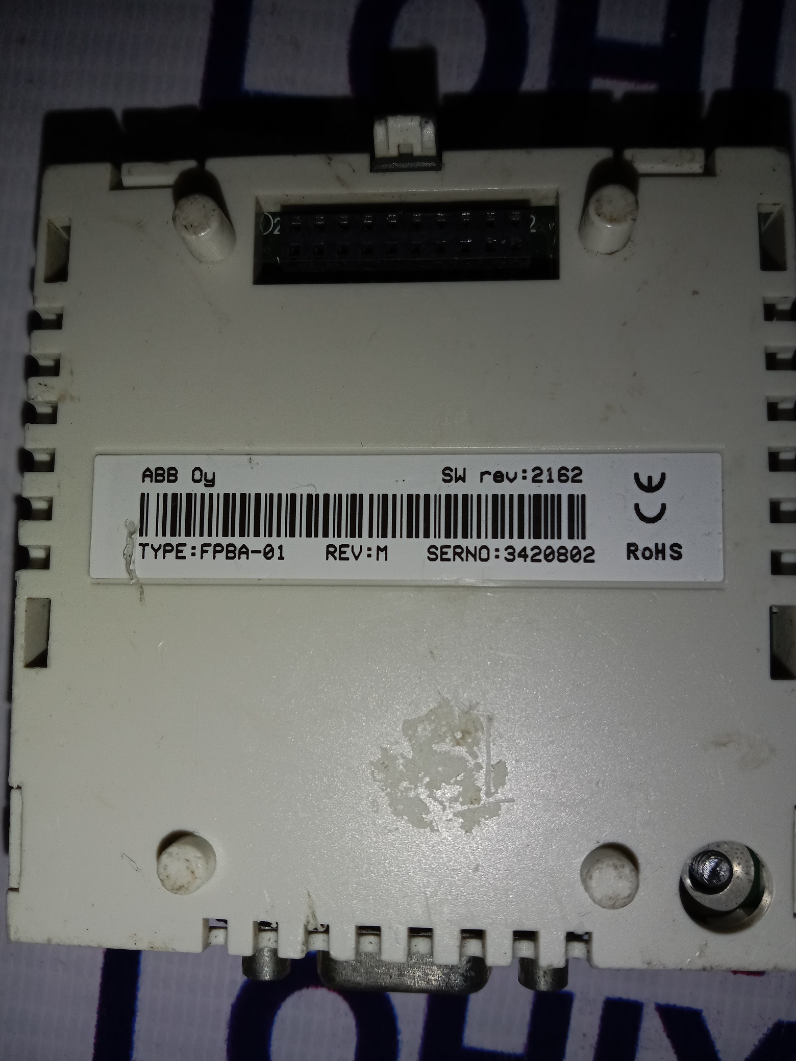 Abb Profibus Adapter Fpba-01