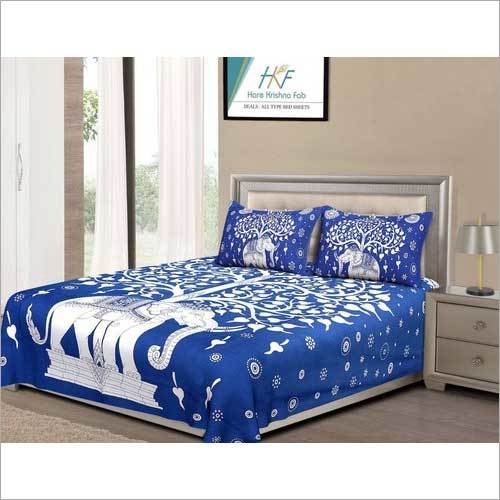 Embroidered Designer Printed Bed Sheets