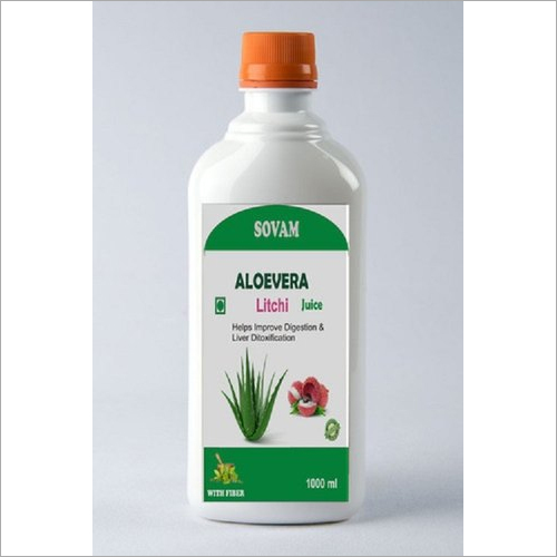 लीची के रस के साथ एलोवेरा