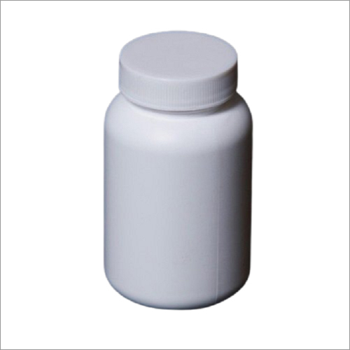 100ml Round Capsule Bottle - HDPE Material, Size for 60 Capsules, White Color | Ideal for Storing Dietary Supplements and Capsules