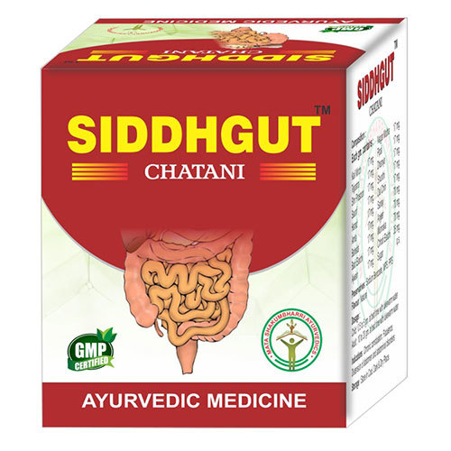 Siddhgut Chatani - 5gm Churan Dosage, 3 Times Daily Use - Traditional Herbal Supplement For Digestive Health