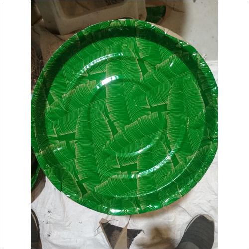 Green And Red Colour Flower Design