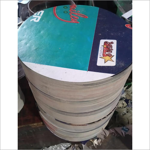 Printed Duplex Circle Laminated And Non Laminated
