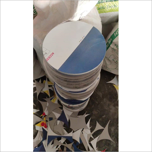 Printed Duplex Circle Laminated And Non Laminated