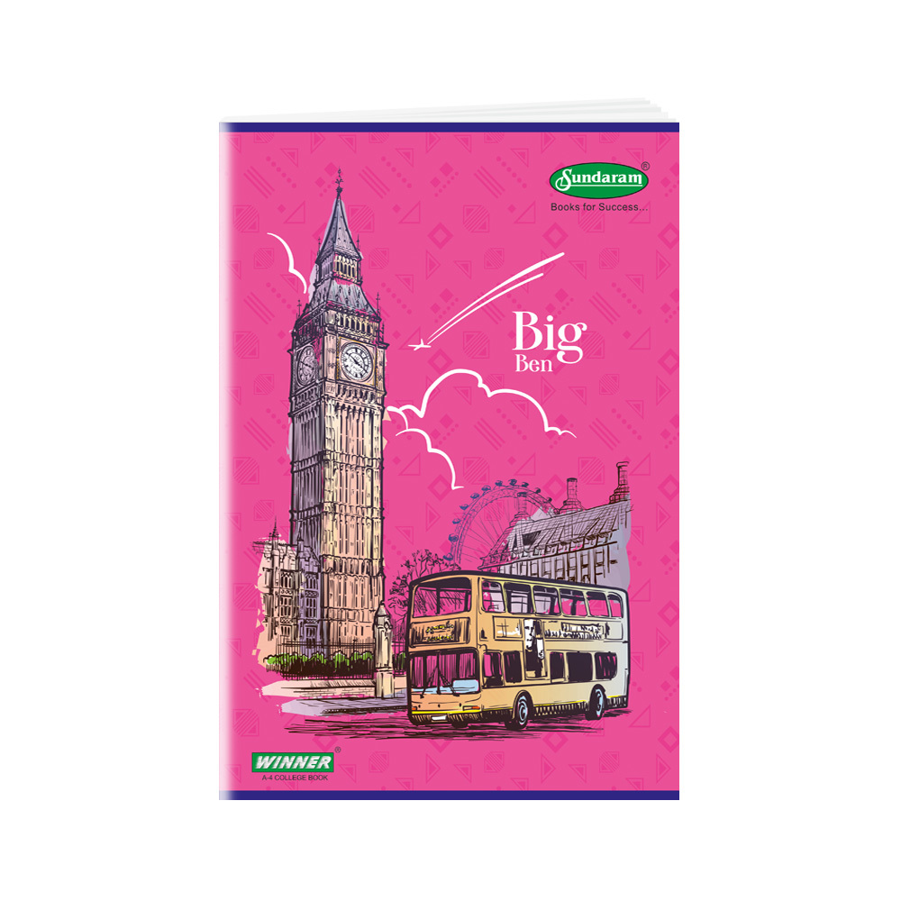 A4 Book - 172 Pages Center Pinning