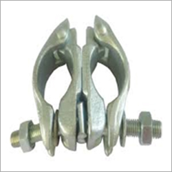 Double Coupler - Steel, Powder Coated Finish | Ideal For Construction Applications, Durable Design For Enhanced Stability