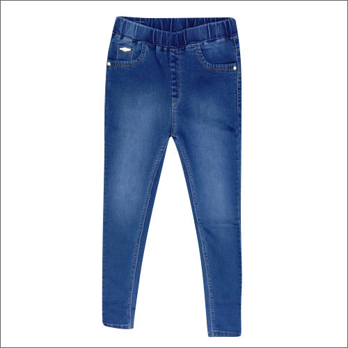 Washable Ladies Plain Denim Jegging