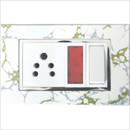 White Marble Modular Plates
